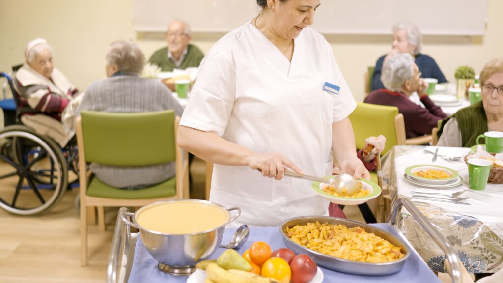 Comida en residencias