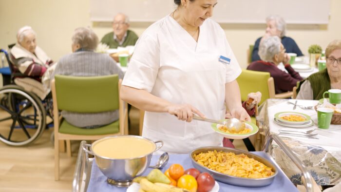 Comida en residencias