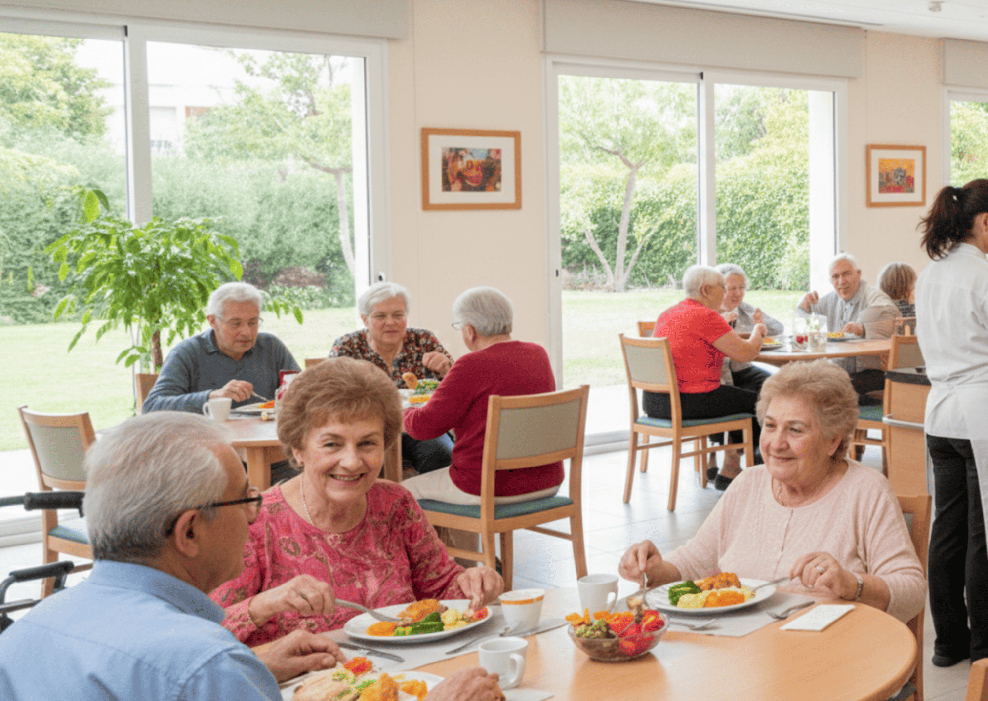 servicios de restauración para residencias